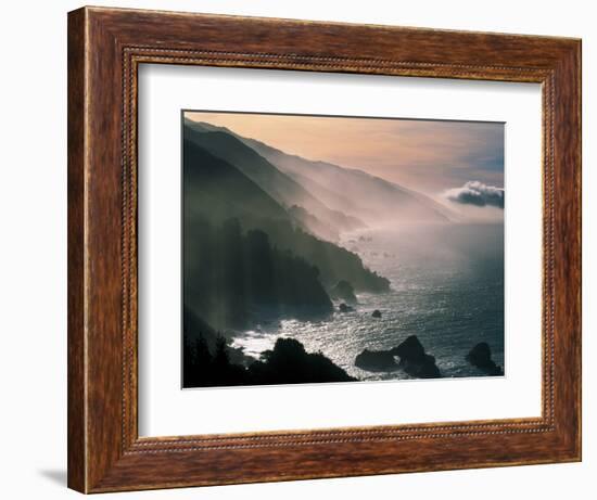 Big Sur Coastline CA USA-null-Framed Photographic Print