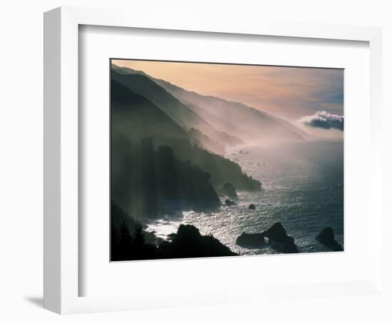 Big Sur Coastline CA USA-null-Framed Photographic Print