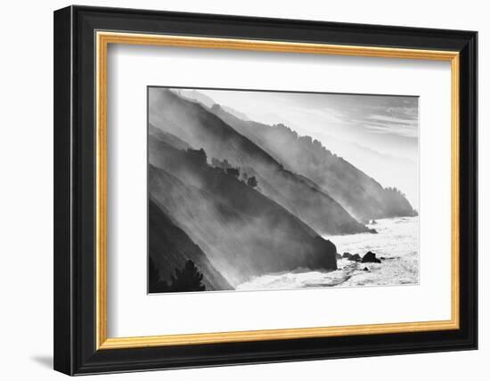 Big Sur Coastline, California-null-Framed Premium Giclee Print