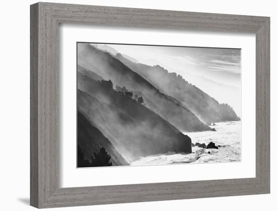 Big Sur Coastline, California-null-Framed Art Print