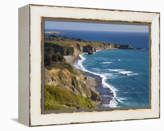 Big Sur Coastline in California, USA-Chuck Haney-Framed Premier Image Canvas