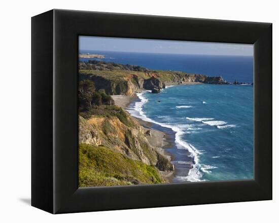 Big Sur Coastline in California, USA-Chuck Haney-Framed Premier Image Canvas