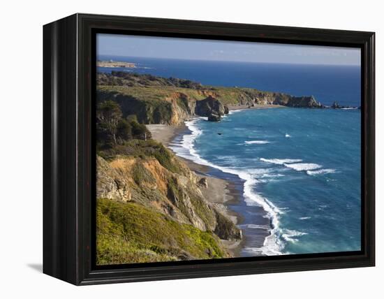 Big Sur Coastline in California, USA-Chuck Haney-Framed Premier Image Canvas