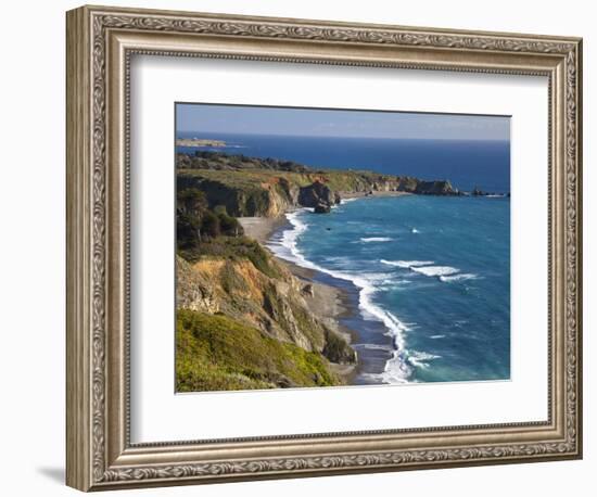 Big Sur Coastline in California, USA-Chuck Haney-Framed Premium Photographic Print