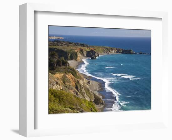 Big Sur Coastline in California, USA-Chuck Haney-Framed Premium Photographic Print