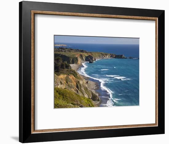 Big Sur Coastline in California, USA-Chuck Haney-Framed Photographic Print