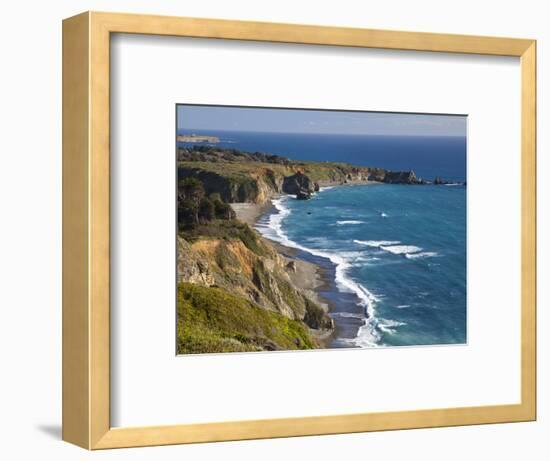 Big Sur Coastline in California, USA-Chuck Haney-Framed Photographic Print