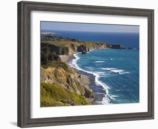 Big Sur Coastline in California, USA-Chuck Haney-Framed Photographic Print