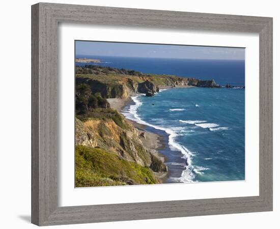 Big Sur Coastline in California, USA-Chuck Haney-Framed Photographic Print