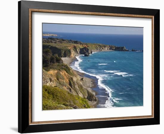 Big Sur Coastline in California, USA-Chuck Haney-Framed Photographic Print