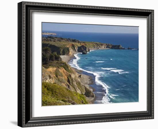 Big Sur Coastline in California, USA-Chuck Haney-Framed Photographic Print