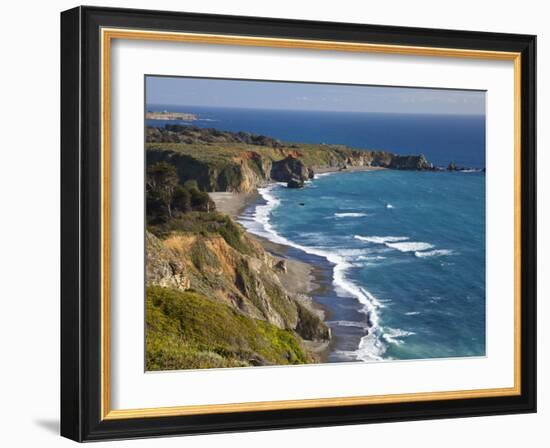 Big Sur Coastline in California, USA-Chuck Haney-Framed Photographic Print