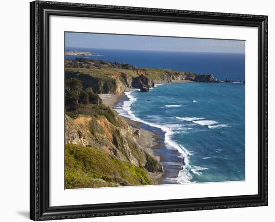 Big Sur Coastline in California, USA-Chuck Haney-Framed Photographic Print