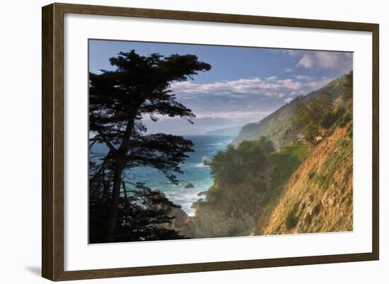 Big Sur Coastline in the Afternoon-Vincent James-Framed Photographic Print