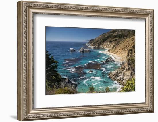 Big Sur Coastline,West Coast,Pacific Coast, California-Sheila Haddad-Framed Photographic Print