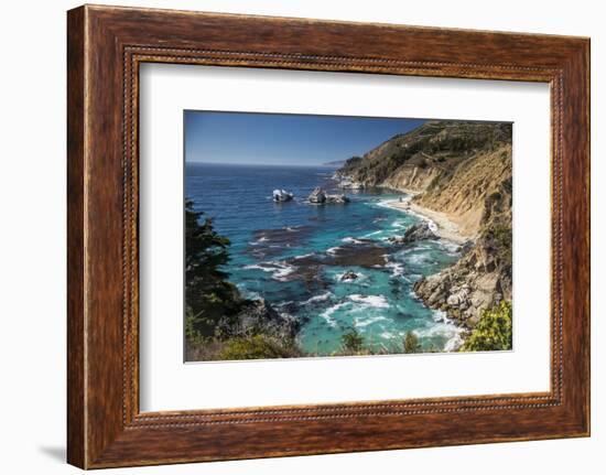 Big Sur Coastline,West Coast,Pacific Coast, California-Sheila Haddad-Framed Photographic Print