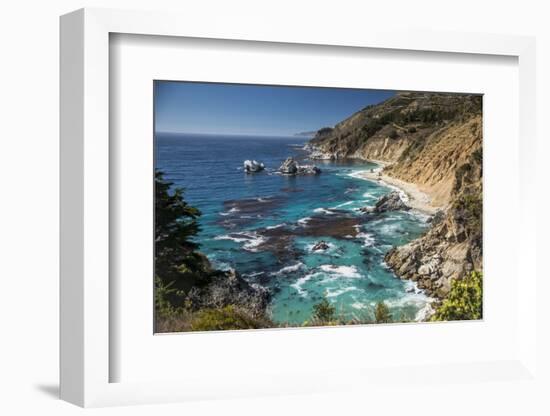 Big Sur Coastline,West Coast,Pacific Coast, California-Sheila Haddad-Framed Photographic Print