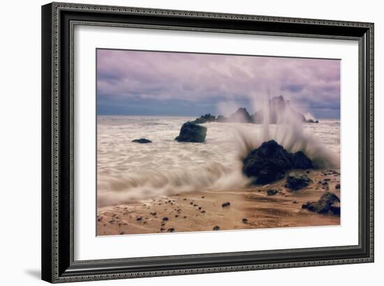 Big Sur Splash-Vincent James-Framed Photographic Print