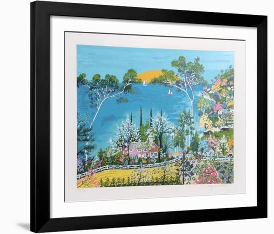 Big Sur-Kay Ameche-Framed Serigraph