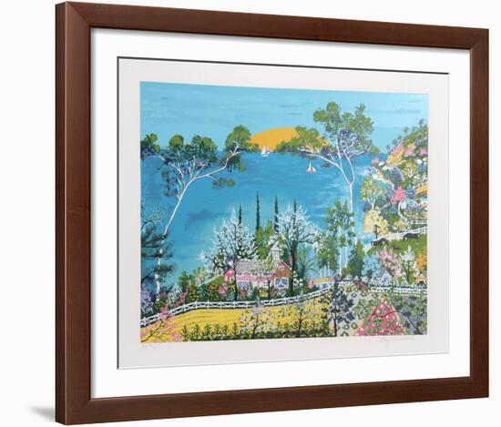 Big Sur-Kay Ameche-Framed Serigraph