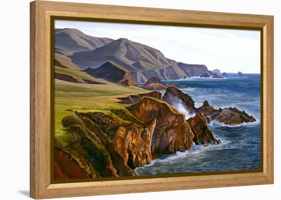 Big Sur-Ray Strong-Framed Stretched Canvas