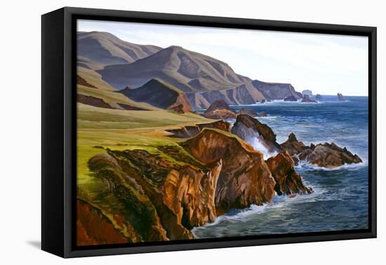 Big Sur-Ray Strong-Framed Stretched Canvas