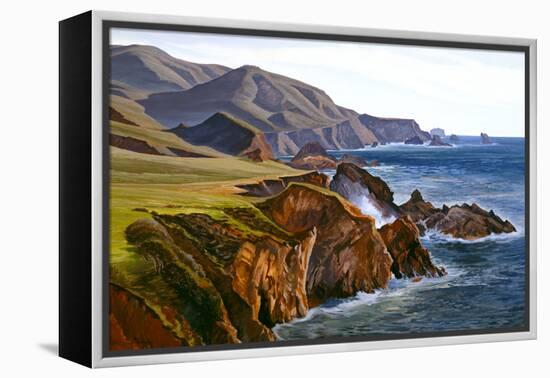 Big Sur-Ray Strong-Framed Stretched Canvas