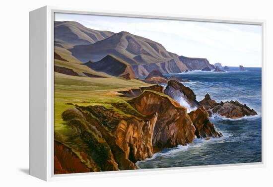 Big Sur-Ray Strong-Framed Stretched Canvas