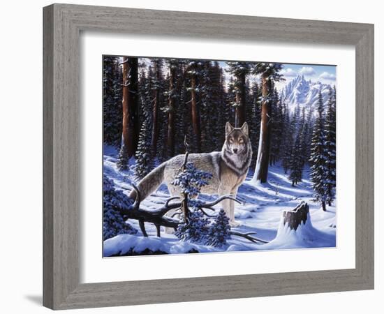 Big Timber-R.W. Hedge-Framed Giclee Print