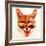 Big Town Fox-Robert Farkas-Framed Art Print