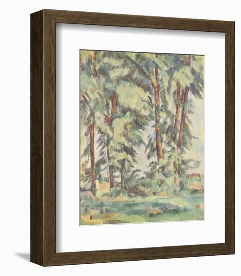 Big Trees at Le Jas De Bouffan-Paul Cezanne-Framed Collectable Print