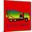 Big Trucks 2-Kimberly Allen-Mounted Art Print