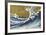 Big Wave (from 100 views of Mt. Fuji)-Katsushika Hokusai-Framed Art Print