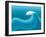 Big Wave In Ocean.Water Background-GeraKTV-Framed Art Print