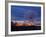 Big Wheel and Funfair on Central Pier Lit at Dusk, England-Rosemary Calvert-Framed Photographic Print