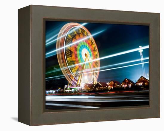 Big Wheel-Nathan Wright-Framed Premier Image Canvas