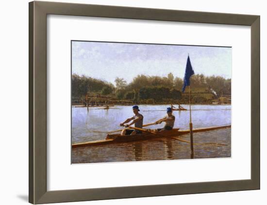 Biglen Brothers Turning the Stake-Thomas Cowperthwait Eakins-Framed Giclee Print