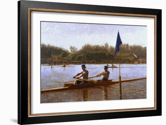 Biglen Brothers Turning the Stake-Thomas Cowperthwait Eakins-Framed Giclee Print