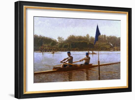 Biglen Brothers Turning the Stake-Thomas Cowperthwait Eakins-Framed Giclee Print