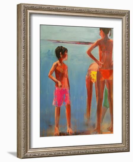 Bijou Plage, 2008-Daniel Clarke-Framed Giclee Print