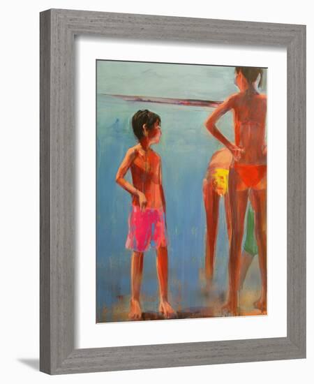 Bijou Plage, 2008-Daniel Clarke-Framed Giclee Print