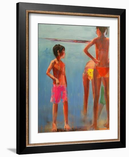 Bijou Plage, 2008-Daniel Clarke-Framed Giclee Print