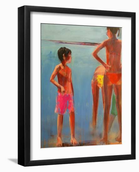 Bijou Plage, 2008-Daniel Clarke-Framed Giclee Print