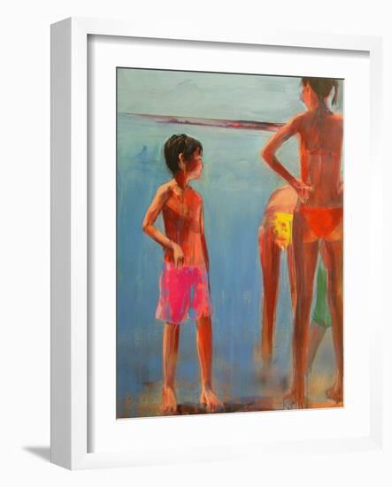 Bijou Plage, 2008-Daniel Clarke-Framed Giclee Print