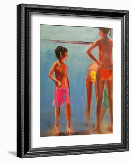 Bijou Plage, 2008-Daniel Clarke-Framed Giclee Print