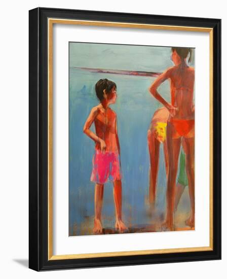 Bijou Plage, 2008-Daniel Clarke-Framed Giclee Print