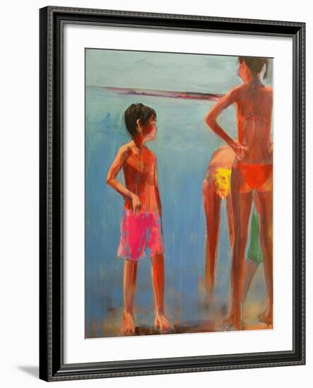 Bijou Plage, 2008-Daniel Clarke-Framed Giclee Print