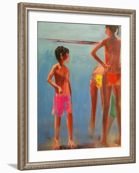 Bijou Plage, 2008-Daniel Clarke-Framed Giclee Print