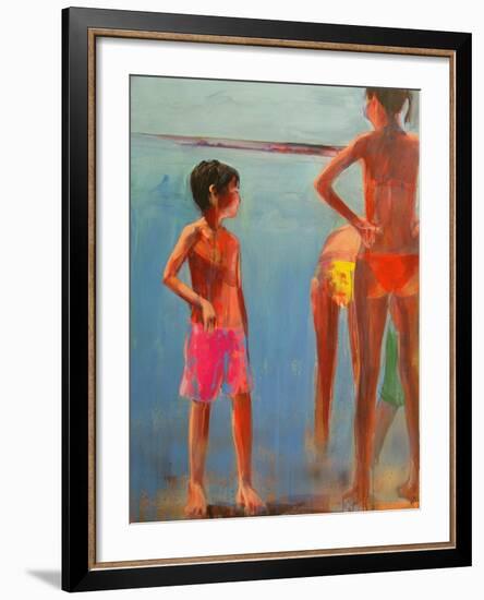 Bijou Plage, 2008-Daniel Clarke-Framed Giclee Print