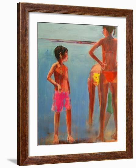 Bijou Plage, 2008-Daniel Clarke-Framed Giclee Print